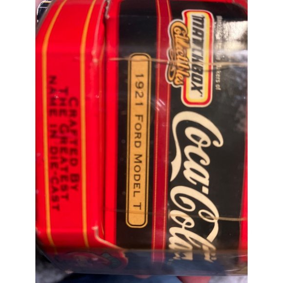 Matchbox - Coca Cola 1/64 - Diecast- 1921 Ford Model T- New in Package - Picture 9 of 12